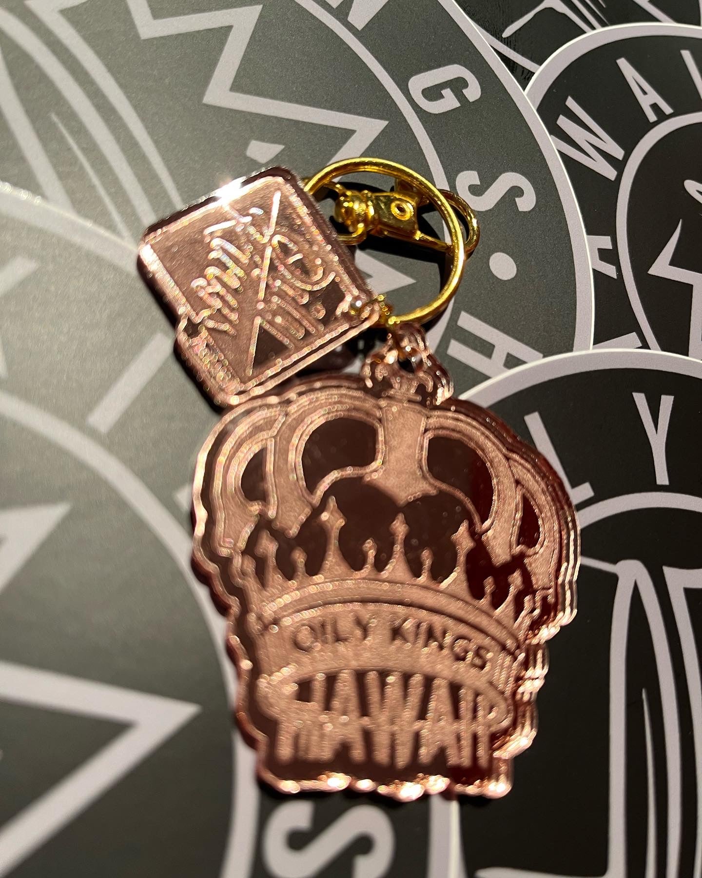 OILYKINGS HAWAII KEYCHAINS